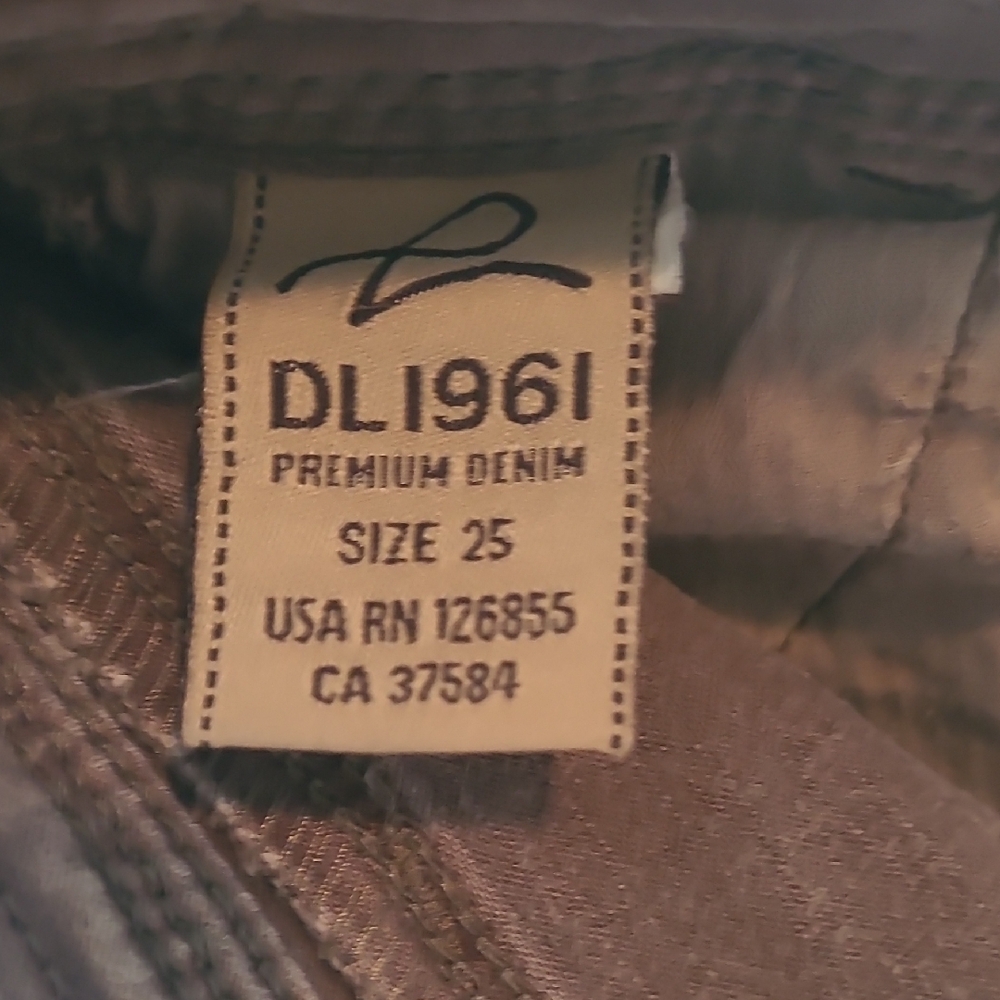DL 1961 Jane Cargo Shorts Brown Size 25 - Picture 5 of 8